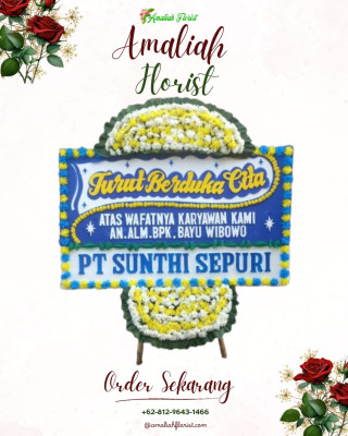 Papan Bunga Duka di Kohod