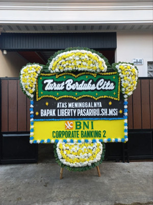 Papan Bunga Duka di Kohod