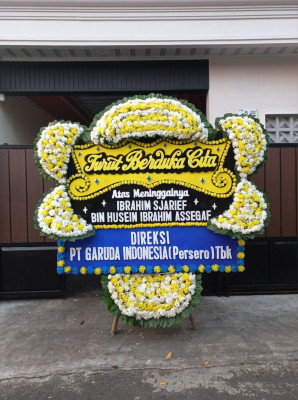 Papan Bunga Duka di Kohod