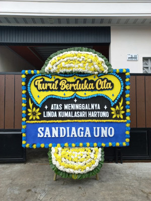 Papan Bunga Duka di Kohod