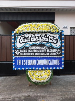 Papan Bunga Duka di Kohod
